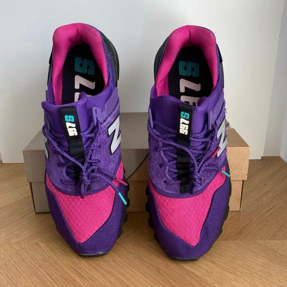 New Balance 997S Cordura Pink/Purple Men Sneakers - SZ 11 - Picture 11 of 12